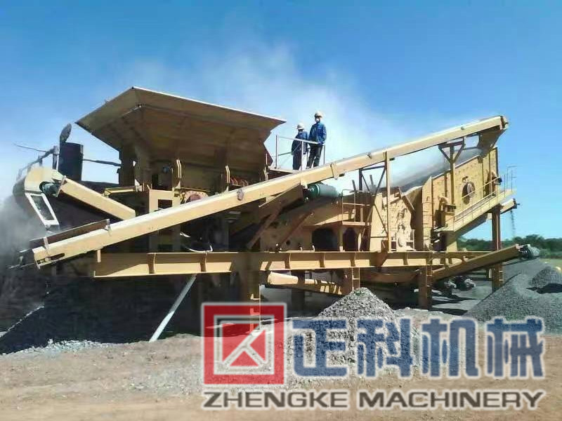 建築垃圾移動破碎站